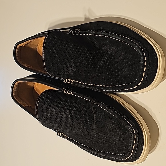 Steve Madden Maclin, Leather Upper Black Size 9 - Picture 1 of 6